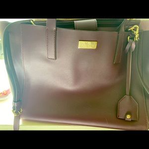 Kate Spade NY Lg Purse Eggplant Color